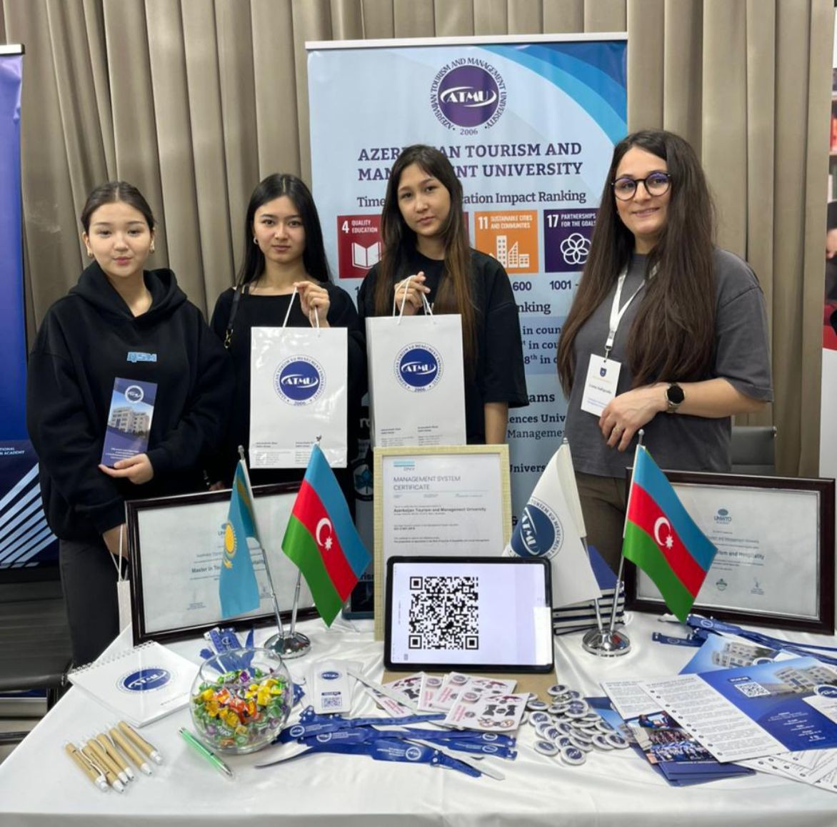 ATMU “Study in Azerbaijan” sərgisində təmsil olunur - FOTOLAR